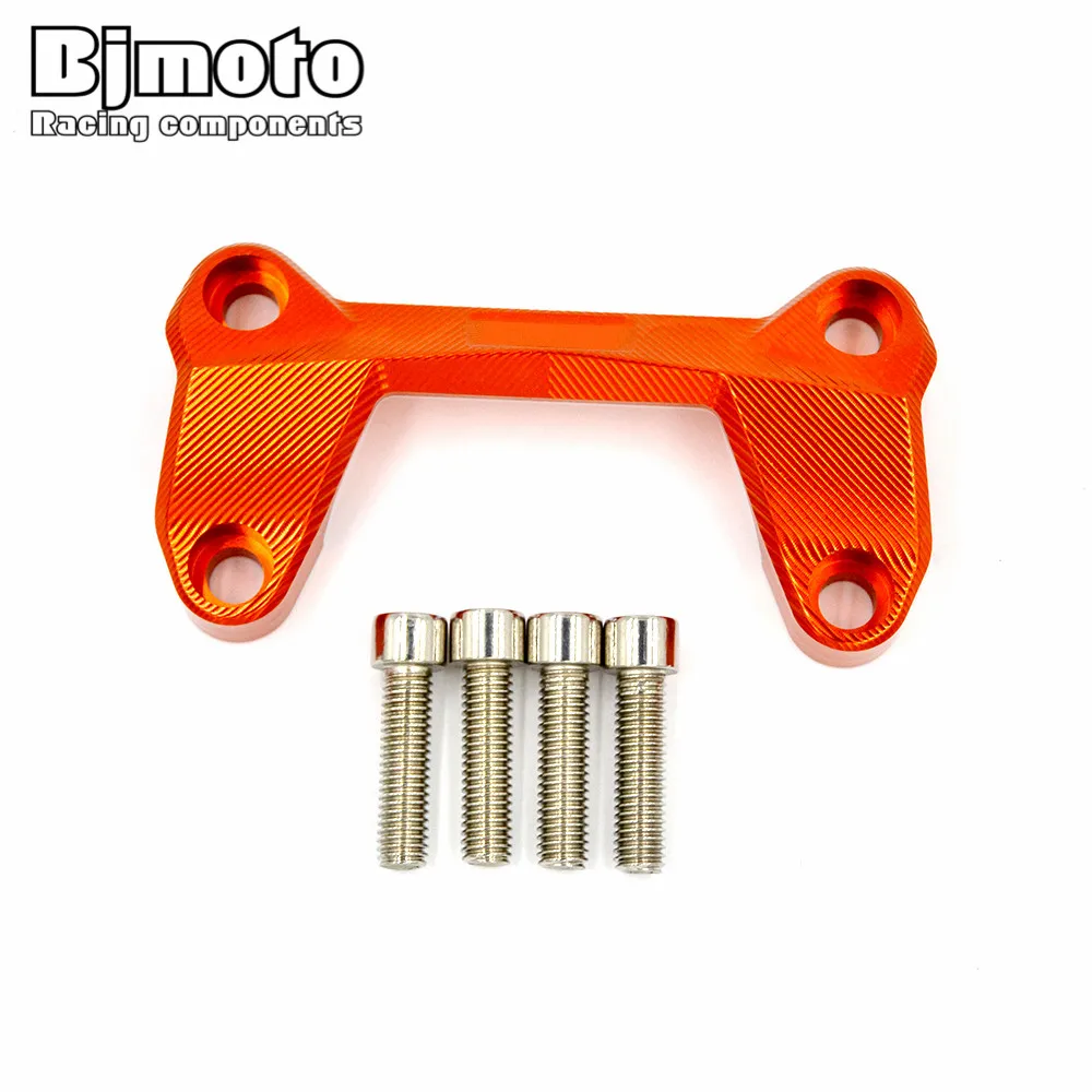 

New 2019 Orange Motorcycle CNC Aluminum Handlebar Riser Top Cover Clamp for KTM DUKE 390 200 125 DUKE390