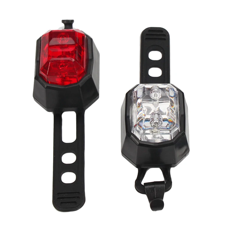 

Bicycle LED Front Handlebar Headlight Rear Frog Flash Taillight Auto Trailer Waterproof Durable Bike Lamp