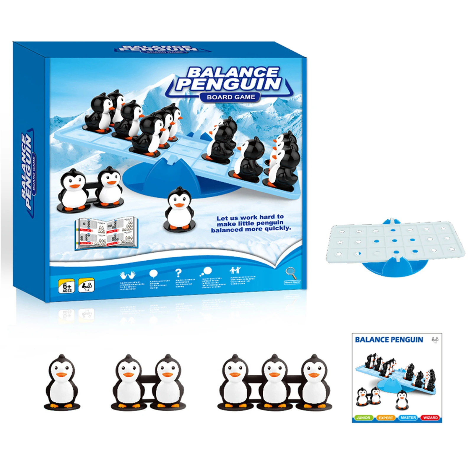 temor Educación moral exprimir Game Disk Of Penguin Juego de balancín interactivo, rompecabezas para  padres e hijos, pingüino, juego de fiesta familiar|Juegos de suelo| -  AliExpress