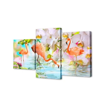 

Modular picture on a stretcher "Flamingo", 26 × 30 cm, 26 × 40 cm, 26 × 50 cm, 50 × 80 cm
