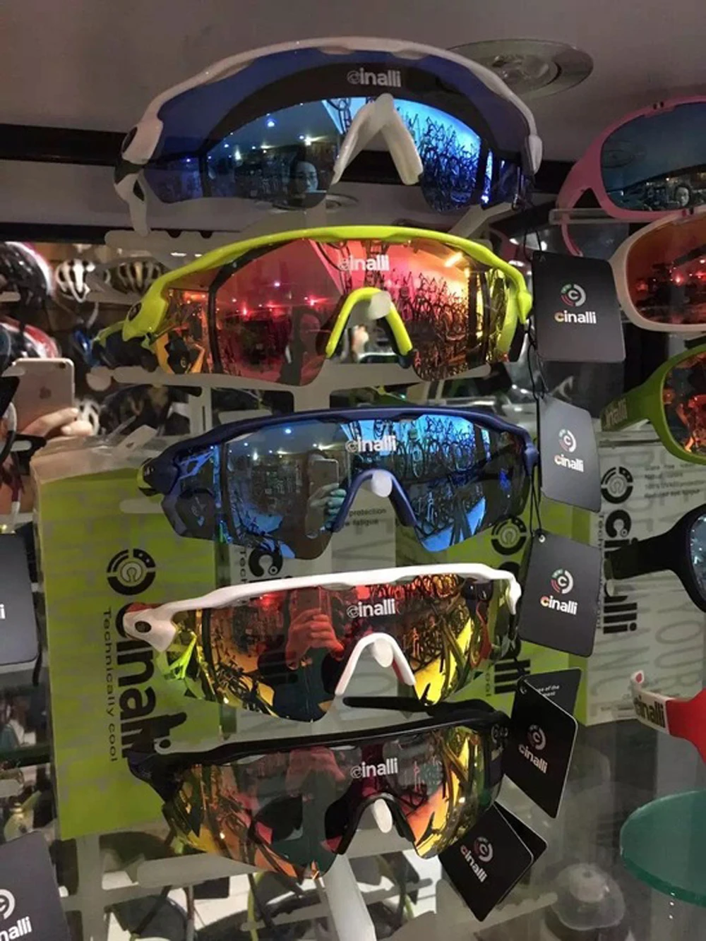 Naga Syr CINALLI C-078 очки солнцезащитные очки для велоспорта и гонок, Спорт на открытом воздухе лыжные защитные TR90 Поликарбонат рамка поляриз