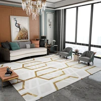 Nordic Simple Geometric Carpets for Living Room Home Bedroom Area Rug Decor Anti-skid Study Room Polypropylene Carpet 1