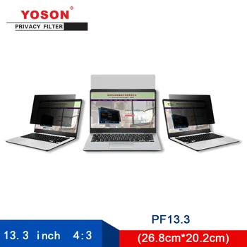 

YOSON 13.3 inch Standardscreen 4:3 notebook computer Privacy Filter/anti peep film / anti reflection film / anti screen