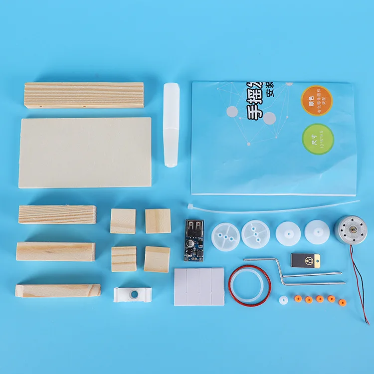 

For Making DIY Toy Science And Technology Small Students Small Invention Portable Power Generator Experimental Material Handmade