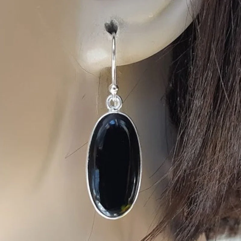 Stud Earrings Dangle Earrings Hoop Earrings Drop Earrings Pendant Earrings Long Earrings Dome Teardrop Earrings Crystal Tassel Earrings Crystal Earrings Ear Loops Jewelry Simple Black Onyx Earrings Engagement Wedding