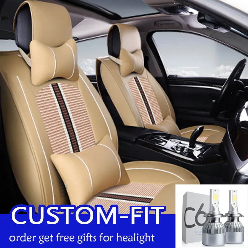 

Shenlao for Vauxhall Opel Astra H J Corsa C D Insignia Tigra B Twintop Vectra C Zafira B OPC leather car seat cover