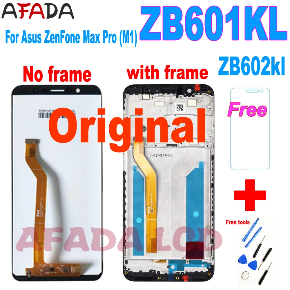 Original 5.99&quot Replacement For Asus ZenFone Max Pro (M1) ZB601KL ZB602KL LCD Display Touch Panel Glass Screen Digitizer Assembly |