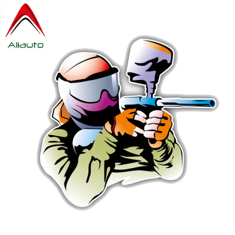 Aliauto Крышка для автомобиля от царапин защита Стикеры интересные Пейнтбол плеер