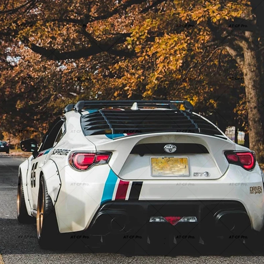 Installing Carbon Fiber Ducktail Spoiler On FRS/BRZ/86!