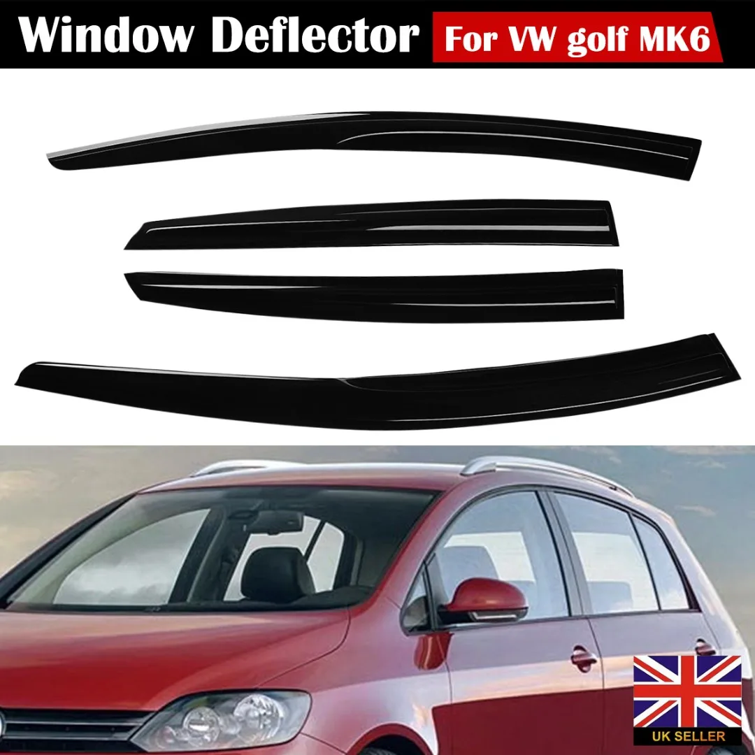 

New Arrival 4Pcs/Set Wind Deflectors Decicated Replacement For V-W G-OLF MK6 5-doors 2008-2012 H-atchback