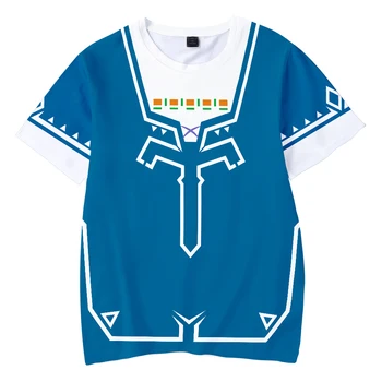 

The Legend of Zelda 3D Printed Children t shirt Fashion Spring/Summer Short Sleeve The Legend of Zelda tshirt Harajuku for kids