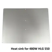 Предварительно Просверленный теплоотвод для 480 Вт HLG 550 samsung quantum board led grow светильник