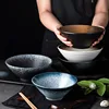 9 Inch Nordic Style Ramen Bowl Japanese Tableware Bowl Ceramic Tableware 8-inch Bowl Soup Bowl Douli Bowl Cold Noodles Bowl 5