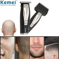 Kemei 2 In 1 Hair Beard Trimmer Electric Shaver for Men 0mm Baldheaded Hair Clipper Reciprocating Razor Finish Shaving Machine 1
