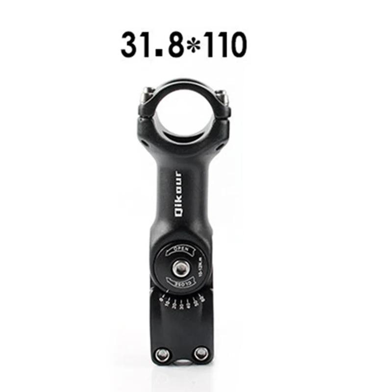 

1x Bike Bicycle Adjustable Bar Handlebar Stem Aluminum Alloy 25.4 31.8mm 28.6mm