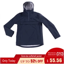 Унисекс куртка с капюшоном водонепроницаемая легкая ветровка дождевик оболочка Открытый плащ для велоспорта горный туризм кемпинг