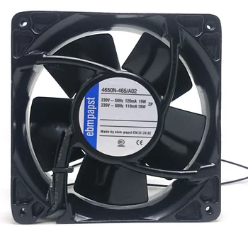 

EBM 4650N-465 Cooling Fan 230V~50HZ 0.12A 19W/5.7W (input/output)