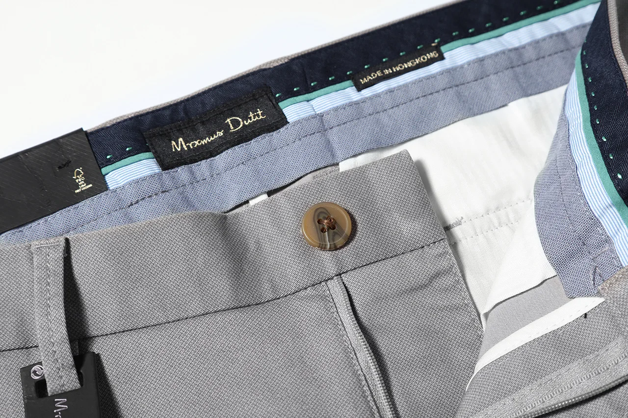 

MD Autumn New Style Men's Trousers Solid Color Loose-Fit Versatile Trousers Cotton Linen Elegant Versatile MEN'S Trousers Middle