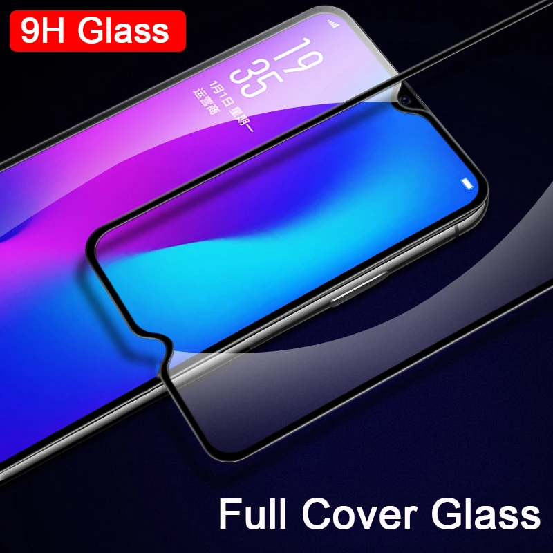 9D закаленное Стекло на высококачественный защитный чехол для Oppo Realme 1 2 3 C1 X A37 A3S A5 A5s A59 A7 A73 F1s F5 Молодежные F7 F9 F11 Pro R15 Стекло Экран протектор