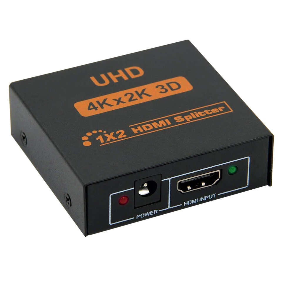 UHD 4K HDMI сплиттер 1X4 порт HDMI коммутатор усилитель втулка ретранслятора HDMI 1 в 4 из 3D и 1080P 4K X 2 K/30 Гц
