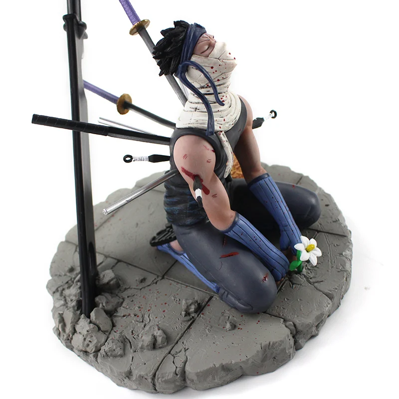 7," 19 см аниме Наруто Momochi Zabuza ПВХ фигурка Коллекционная модель игрушки Рождественский подарок для детей