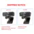 REDRAGON GW800 HITMAN USB HD Webcam Встроенный микрофон Smart 1920 X 1080P 30fps Web Cam Камера для настольных ноутбуков PC Game