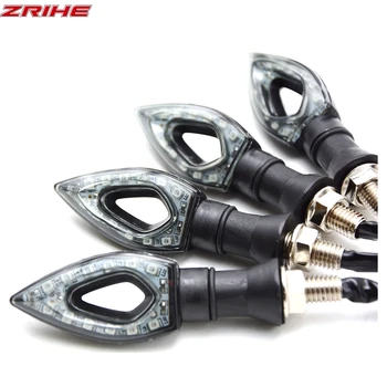

Universal Motorcycle LED waterproof Turn Signal light bicycle For yamaha fz1 fazer fz6r fz8 xj6 fz6 mt-09 FZ-09 mt-07 XT660R