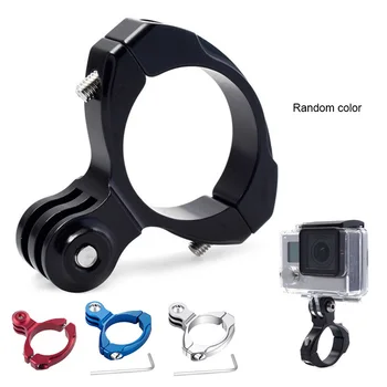 

Hot 31.8mm Bike Bicycle Clip Holder Action Camera Handlebar Seat Mount Clamp for GoPro Hero5/4 MVI-ing