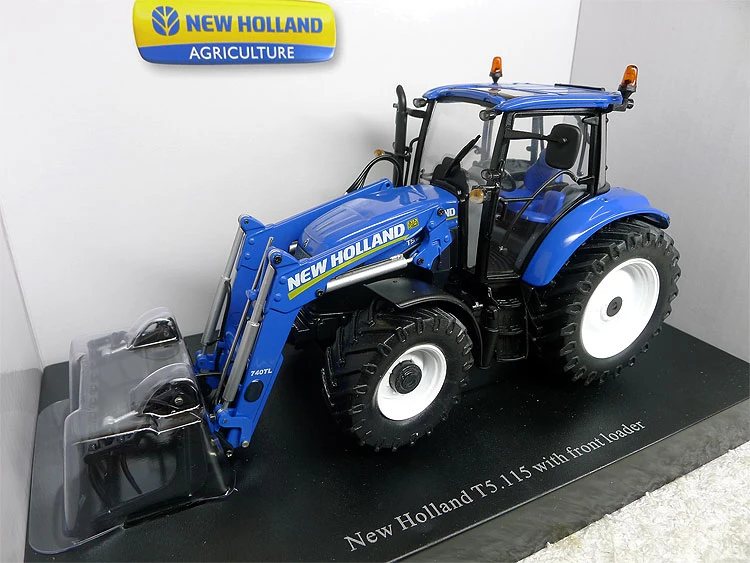 Tractor de aleación de Metal fundido a presión modelo Holland T5 4274 w  740TL, vehículos de juguete para niños, 1:32, 115|Juguete fundido a presión  y vehículos de juguete| - AliExpress