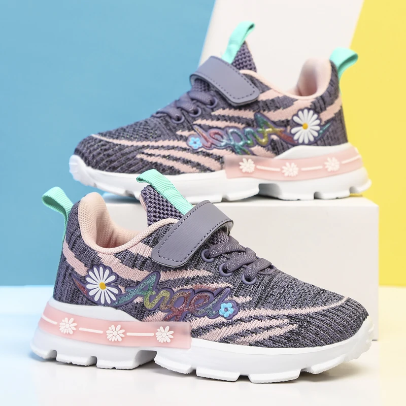 Oem Manufacturer Fashion Baby Girls Sneakers Kids Sports Running Shoes Girls Children Tenis Sneakers Pink Casual Walking Shoes Running Shoes Aliexpress