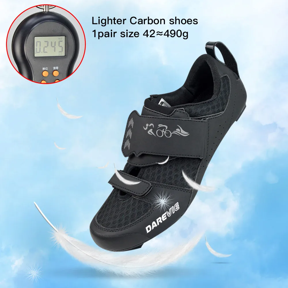 Pro Carbon Cycling Shoes Race Triathlon Shoes 10 Level Hard Carbon Light Road Cycling Men Women Sneakers cycling shoes