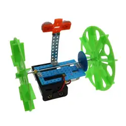 Качающаяся автомашина робот DIY модель Science наборы для экспериментов детские развивающие игрушки, мозаика 634F