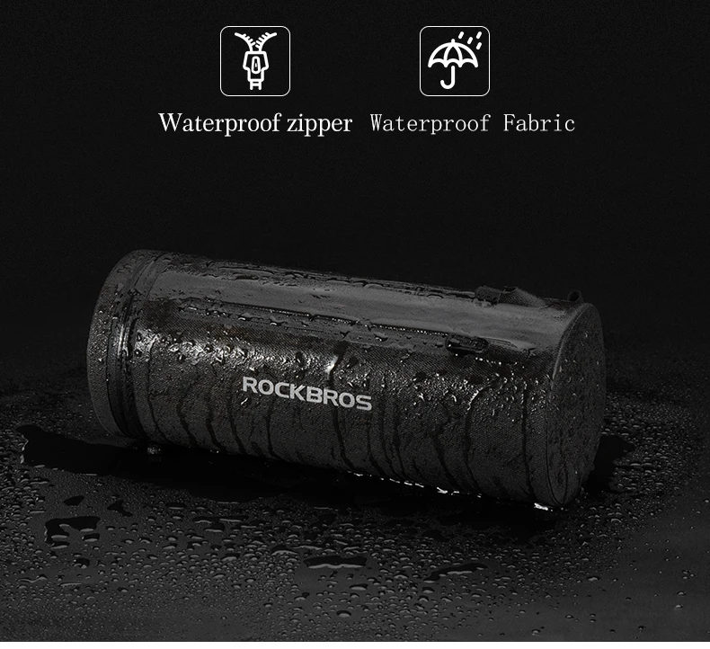 ROCKBROS Waterproof Bike Bag Front Bicycle Bag MTB Road Handlebar Pannier Multi-purpose Large Capacity Backpack Cycling Tube Bag