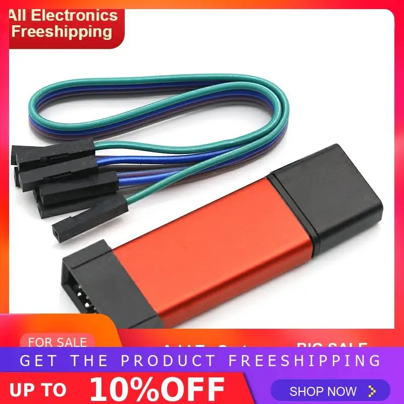 ST LINK Stlink ST-Link V2 Mini STM8 STM32 симулятор скачать программист Программирование с крышкой DuPont кабель