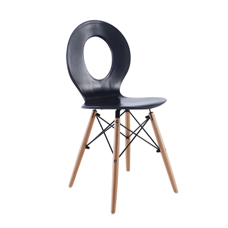 

Modern Solid Wood ABS Plastic Chair Dining Chairs for Dining Rooms Home Restaurant Bedroom Study KitchenABS Plastic Dining Chair