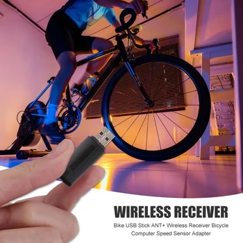 

ANT Stick ANT+ Wireless Receiver Cadence Sensor Adapter Bike USB Bicycle Speed for Outdoor Cycle Biking Entertainment