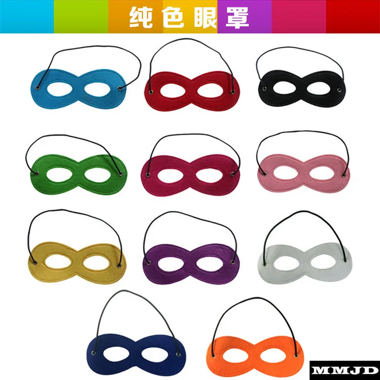 

Halloween Children Ball Eye Patch Nonwoven Fabric Felt Mask Cartoon Modeling Hip Hop Mask