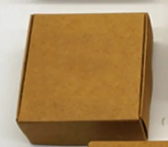 Крафт-бумага подарочная коробка свадебные конфеты вечерние сувениры пустые коробки ручной работы мыло печенье упаковка коричневое сердце деревья любовь - Цвет: 1
