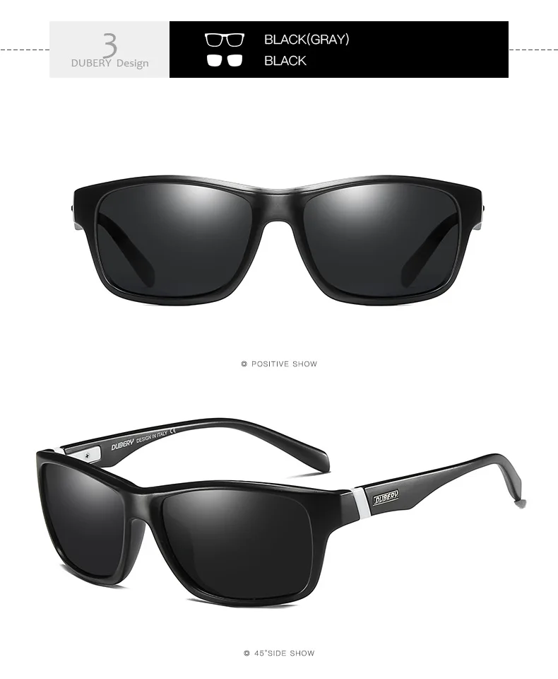 Бренд dubery, поляризованные очки для рыбалки, мужские и женские солнцезащитные очки, уличные спортивные очки, очки для вождения, UV400, солнцезащитные очки