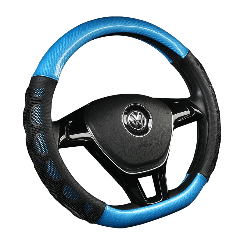 cx-d Карбоновый кожаный чехол для рулевого колеса автомобиля ручной работы для Honda Civic 9 2012 - Название цвета: cx-d
