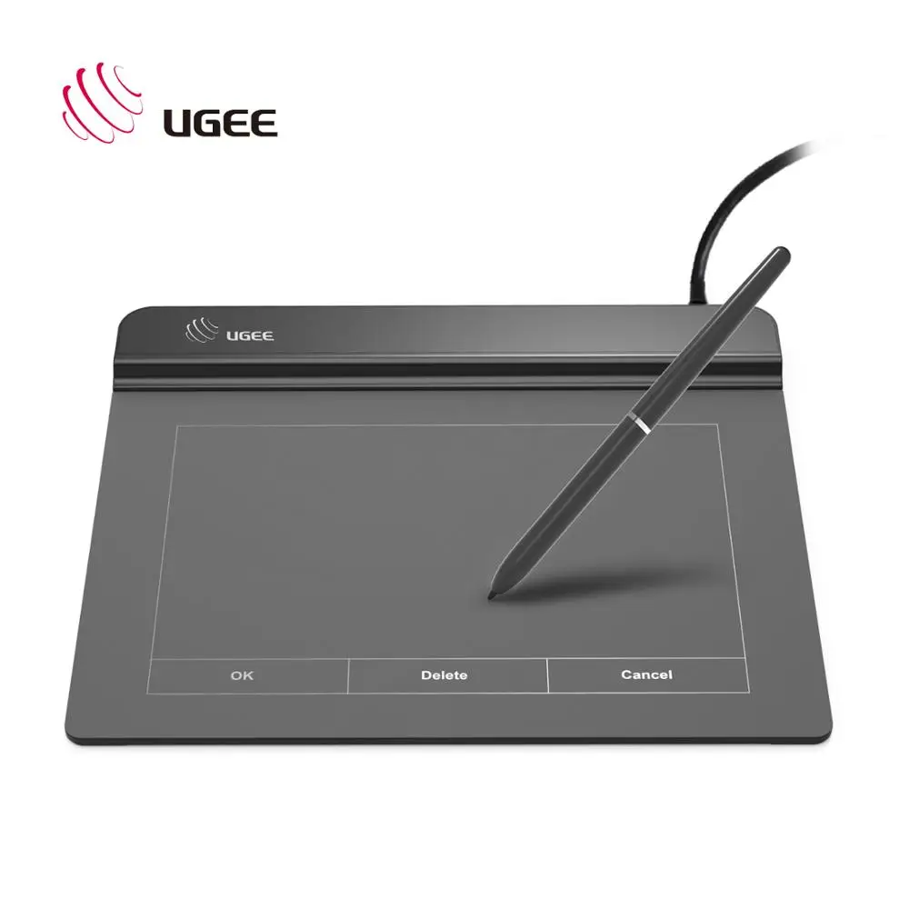 Ugee CS06 фирменный планшет профессиональный графический для рисования 6x4 дюймов
