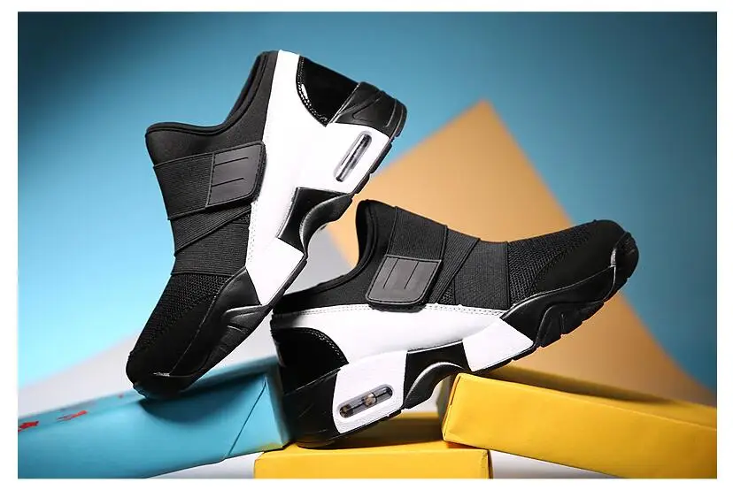 Мужская обувь; спортивная обувь из сетчатого материала; трендовые парные модели; повседневная мужская обувь с воздушной подушкой; кроссовки