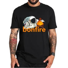 Bonfire Crypto Coin To The Moon T-Shirt Ethereum Dogecoin Crytopcurrency Essential Unisex Tee Tops 100% Cotton