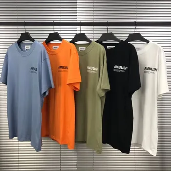 

Men Women 1:1 High Quality Ambush T Shirt Fashion Casual Cotton Simple Classic T-Shirt Couple Lovers AMBUSH Top Tees