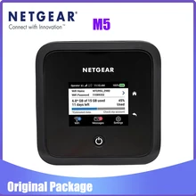 Netgear Nighthawk M5 MR5200 5G NR Sub6 Ghz NSA n1/n3/n5/n7/n8/n20/n28/n38/n40/ n77/n78 Pocket Mifi Modem