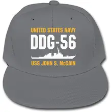 Бейсболка с регулируемым козырьком для младенцев и маленьких DDG-56 USS John S McCain