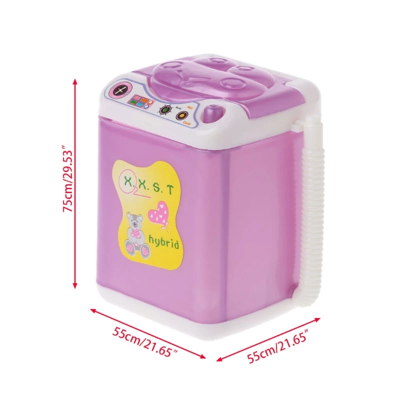 

Furniture Washing Machine For Barbie Doll House Baby Toys Doll Accessories Y4QA