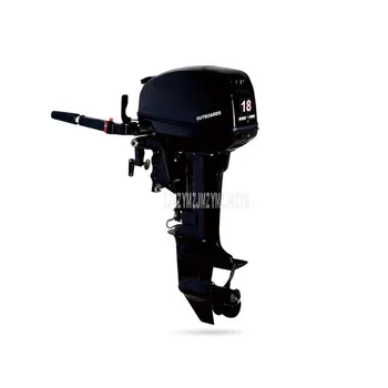 

18HP Boat Outboard Engine Water Cooling System Outboard Motor Short/Long Shaft Two strok Gasoline Fuel Motor For Inflatable Boat