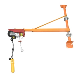 Petit palan électrique multifonctionnel d'intérieur et de maison, 220V, 510W, 200KG, petit appareil de levage, support de fixation mural 