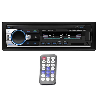 カーステレオラジオbluetooth autoradio fm aux入力レシーバsd usb JSD-520 12 12vダッシュ1 din車MP3マルチメディアプレーヤー